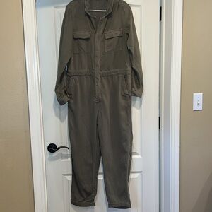 Carly Jean Los Angeles Charlie Jumpsuit in Green